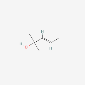 molecular formula C6H12O B13769781 trans-2-Methyl-3-penten-2-OL 