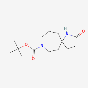 Tert-butyl 2-oxo-1,8-diazaspiro[4.6]undecane-8-carboxylate