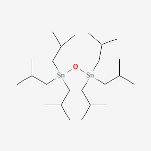 molecular formula C24H54OSn2 B13769862 Distannoxane, hexakis(2-methylpropyl)- CAS No. 6208-26-0
