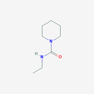 molecular formula C8H16N2O B13770078 1-Piperidinecarboxamide,N-ethyl- 
