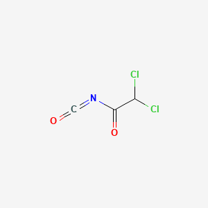 molecular formula C3HCl2NO2 B13770362 Dichloroacetyl isocyanate CAS No. 6077-65-2