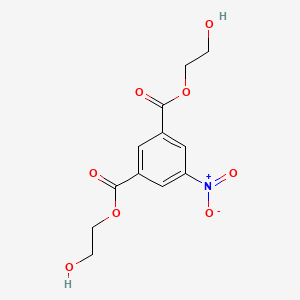 molecular formula C12H13NO8 B13770664 Bis(2-hydroxyethyl) 5-nitroisophthalate CAS No. 7259-89-4