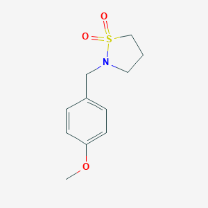2-(4-Methoxybenzyl)isothiazolidine 1,1-dioxide