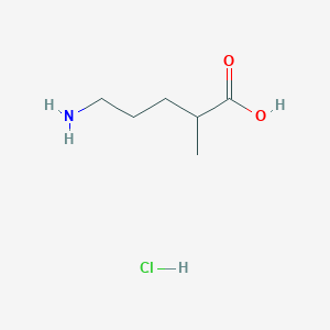 5-Amino-2-methylpentanoic acid hydrochloride