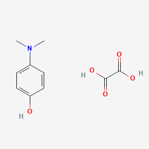 molecular formula C10H13NO5 B13770704 p-Dimethylaminophenol oxalate CAS No. 6626-08-0