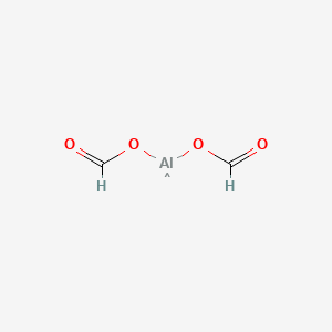 molecular formula C2H2AlO4 B13770746 Aluminum, bis(formato-kappaO)hydro- CAS No. 65997-35-5