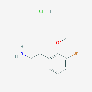 2-(3-Bromo-2-methoxyphenyl)ethan-1-amine hydrochloride