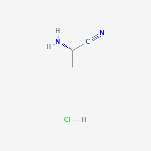 (2S)-2-aminopropanenitrile hydrochloride