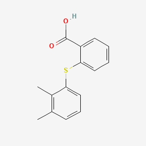 molecular formula C15H14O2S B13770822 2-((2,3-Dimethylphenyl)thio)benzoic acid CAS No. 58844-67-0