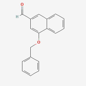 4-(Benzyloxy)naphthalene-2-carbaldehyde
