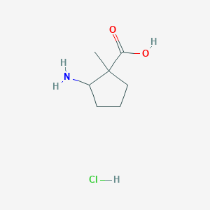 2-Amino-1-methylcyclopentane-1-carboxylic acid hydrochloride