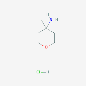 4-Ethyloxan-4-amine hydrochloride