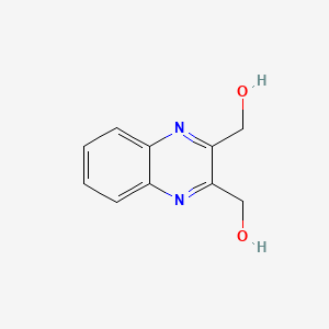 molecular formula C10H10N2O2 B13770939 2,3-Quinoxalinedimethanol CAS No. 7065-97-6