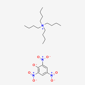 molecular formula C22H38N4O7 B13770987 Tetrabutylammonium picrate CAS No. 914-45-4