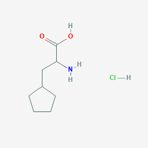 2-Amino-3-cyclopentylpropanoic acid hydrochloride