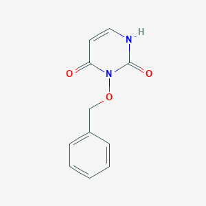 molecular formula C11H10N2O3 B13771021 3-Benzyloxy-uracil 