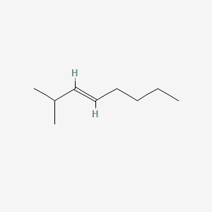 molecular formula C9H18 B13771091 trans-2-Methyl-3-octene CAS No. 52937-36-7