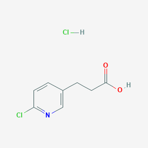 3-(6-Chloropyridin-3-yl)propanoic acid hydrochloride