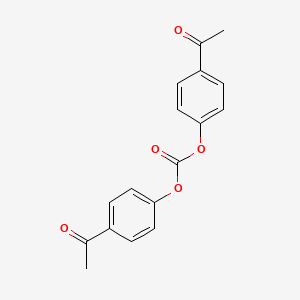 molecular formula C17H14O5 B13771198 bis(4-acetylphenyl) carbonate CAS No. 73771-64-9