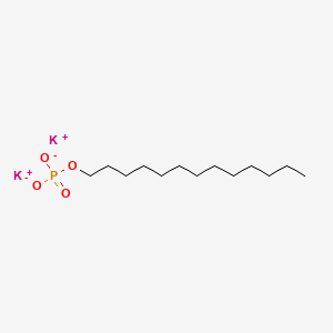 molecular formula C13H27K2O4P B13771199 Dipotassium tridecan-1-yl phosphate CAS No. 68541-11-7