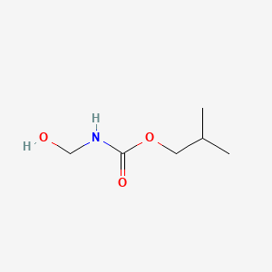 molecular formula C6H13NO3 B13771212 Isobutyl (hydroxymethyl)carbamate CAS No. 67953-32-6
