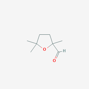 2,5,5-Trimethyloxolane-2-carbaldehyde