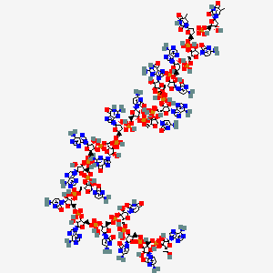 molecular formula C200H254N78O140P20 B13771529 Bevasiranib CAS No. 959961-96-7