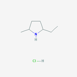 2-Ethyl-5-methylpyrrolidine hydrochloride