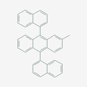 molecular formula C35H24 B13771692 2-Methyl-9,10-di(naphthalen-1-yl)anthracene 