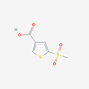 5-Methanesulfonylthiophene-3-carboxylic acid