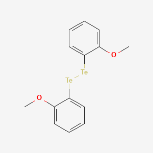 molecular formula C14H14O2Te2 B13771721 Bis(2-methoxyphenyl)ditellane CAS No. 56821-76-2