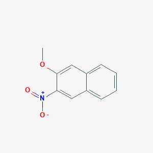 molecular formula C11H9NO3 B13771770 2-Methoxy-3-nitronaphthalene CAS No. 91137-51-8