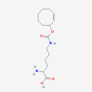 molecular formula C15H26N2O4 B13771801 N-(2E)-TCO-L-lysine 