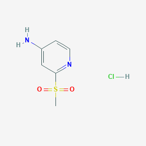 2-Methanesulfonylpyridin-4-amine hydrochloride