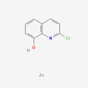 molecular formula C9H6ClNOZn B13771816 2-Chloroquinolin-8-ol;ZINC 