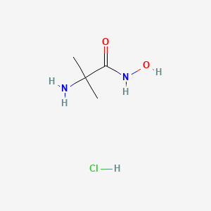 2-amino-N-hydroxy-2-methylpropanamide hydrochloride