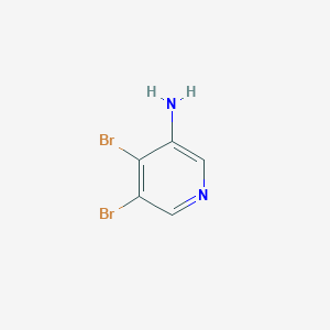 molecular formula C5H4Br2N2 B1377189 4,5-Dibromopyridin-3-amine CAS No. 1427379-89-2