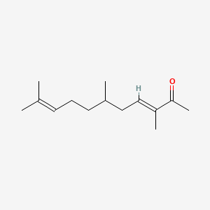 molecular formula C14H24O B13771954 3,6,10-Trimethylundeca-3,9-dien-2-one CAS No. 20056-22-8