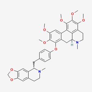molecular formula C40H44N2O8 B13771984 Thalifabine CAS No. 88313-34-2