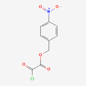molecular formula C9H6ClNO5 B13772049 4-Nitrobenzyl 2-chloro-2-oxoacetate 
