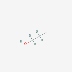 molecular formula C3H8O B13772174 1-Propan-1,1,2,2-d4-ol(9CI) 