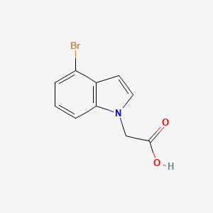 molecular formula C10H8BrNO2 B1377230 (4-Bromo-1h-indol-1-yl)acetic acid CAS No. 1253926-06-5
