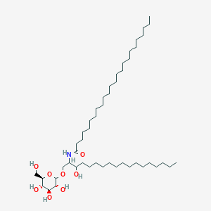 molecular formula C48H95NO8 B13772503 N-Lignoceroyldihydro-glucocerebroside 