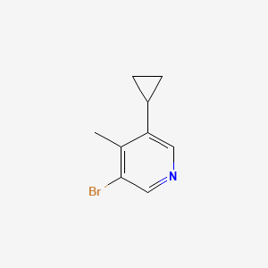 3-Bromo-5-cyclopropyl-4-methylpyridine