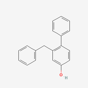 molecular formula C19H16O B13772775 (Phenylmethyl)(1,1'-biphenyl)-4-ol CAS No. 85353-67-9