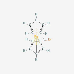 molecular formula C10H9BrFe-6 B13772834 Bromo ferrocene 
