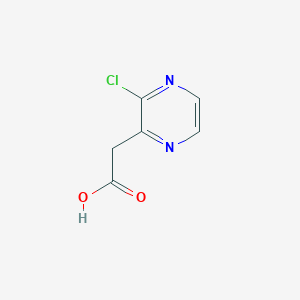 2-(3-Chloropyrazin-2-yl)acetic acid