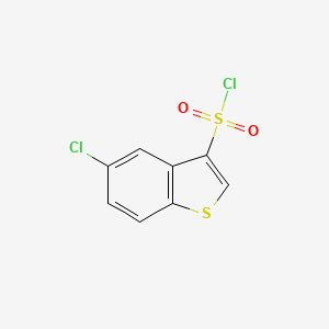 5-Chloro-1-benzothiophene-3-sulfonyl chloride