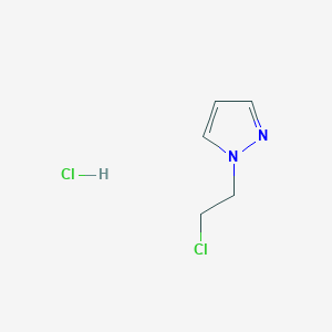 1-(2-chloroethyl)-1H-pyrazole hydrochloride