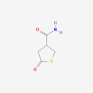 5-Oxothiolane-3-carboxamide